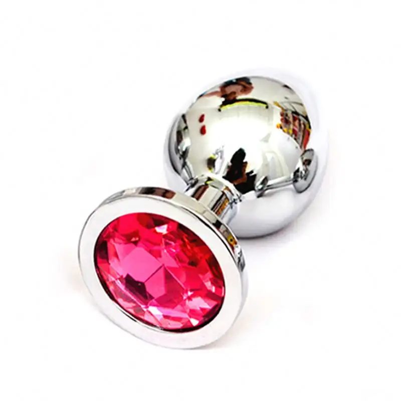 Luxury Metal Pleasure Plug Set – 3 Sizes | Stainless Steel with Crystal Accent - Image 5